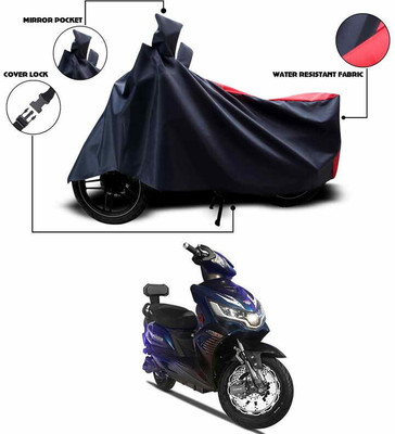 ANTHUB Waterproof Two Wheeler Cover for Okinawa(i-Praise, Multicolor)