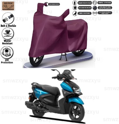 smwzxyu Waterproof Two Wheeler Cover for Yamaha(RayZR 125, Maroon)