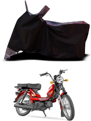 Mdstar Waterproof Two Wheeler Cover for TVS(XL 100 Heavy Duty BS6, Grey)