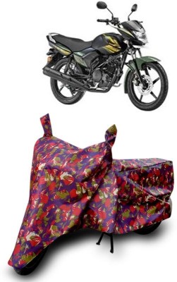 KEDIT Two Wheeler Cover for Yamaha(Saluto, Red)