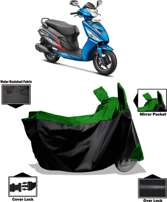 Amexride Two Wheeler Cover for Hero(Maestro Edge 110 BS6, Green)