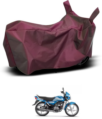 CODOKI Waterproof Two Wheeler Cover for Hero(HF Deluxe i3s, Maroon)