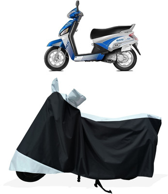 Tricway Two Wheeler Cover for Mahindra(Gusto Electric BS6, White)