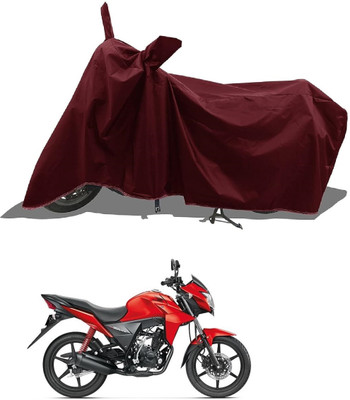DeepShakshi AUTOMOTIVE Waterproof Two Wheeler Cover for Honda(CB Twister, Maroon)