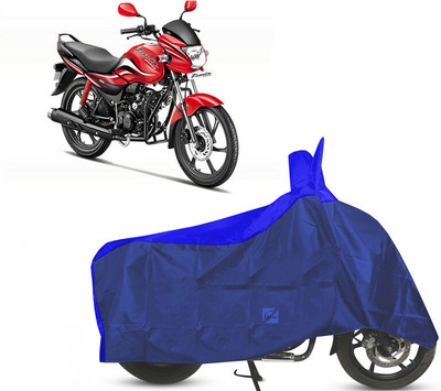 EGAL Waterproof Two Wheeler Cover for Hero(Passion, Blue)