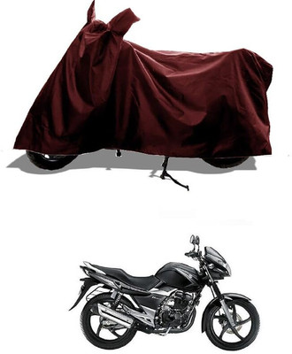 KEDIT Two Wheeler Cover for Suzuki(GS 150R, Maroon)
