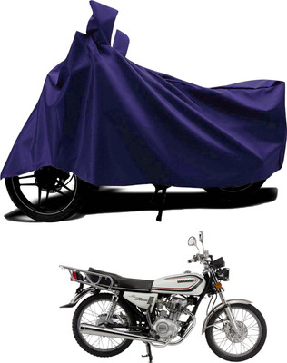 DeepShakshi AUTOMOTIVE Two Wheeler Cover for Yamaha(RD 350, Blue)