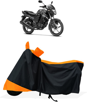 Tricway Two Wheeler Cover for Yamaha(SZ RR V2.0, Orange)