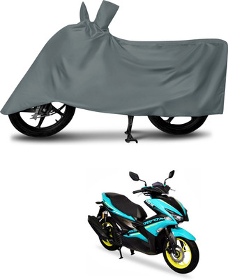 DeepShakshi AUTOMOTIVE Waterproof Two Wheeler Cover for Yamaha(Aerox 155 Maxi, Grey)