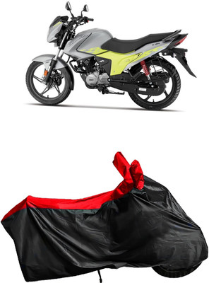 APNEK Waterproof Two Wheeler Cover for Hero(Glamour Blaze, Black, Red)