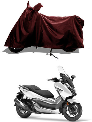 GROFATIK Two Wheeler Cover for Honda(Forza 300, Maroon)