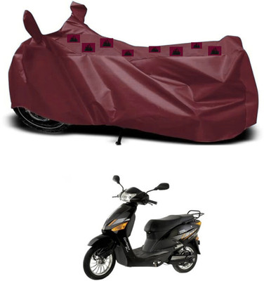 ZEDTEEK Waterproof Two Wheeler Cover for Hero(Maroon)