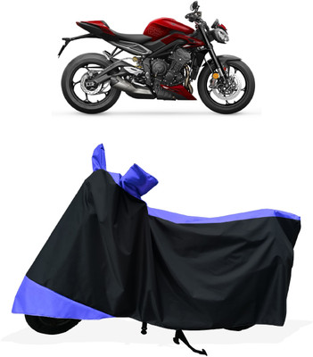 Tricway Two Wheeler Cover for Triumph(Street Triple RS BS6, Multicolor)