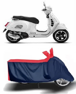 DeepShakshi AUTOMOTIVE Waterproof Two Wheeler Cover for Vespa(GTS Super 125, Blue)