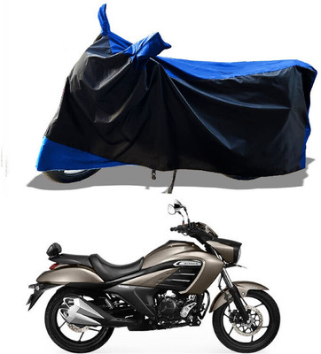 DeepShakshi AUTOMOTIVE Waterproof Two Wheeler Cover for Suzuki(Intruder, Blue)
