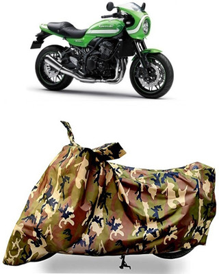 VESMEI Waterproof Two Wheeler Cover for Kawasaki(Z900 RS Cafe Racer BS6, Multicolor)