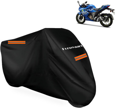 Horseyaart Waterproof Two Wheeler Cover for Suzuki(Gixxer Special Edition BS6, Black)
