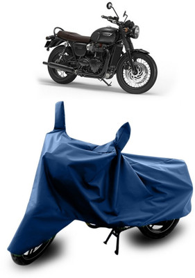 DeepShakshi AUTOMOTIVE Waterproof Two Wheeler Cover for Triumph(Blue)