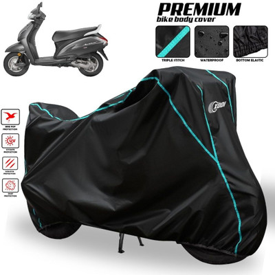 AutoGalaxy Waterproof Two Wheeler Cover for Honda(Activa 4G, Black)