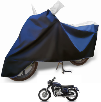 Euro Care Waterproof Two Wheeler Cover for JAWA(Forty Two, Silver)