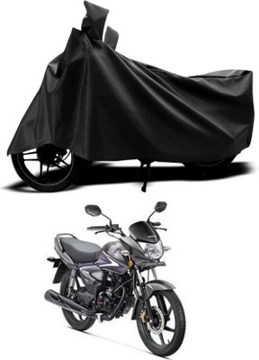 DeepShakshi AUTOMOTIVE Waterproof Two Wheeler Cover for Honda(CB Shine, Black)
