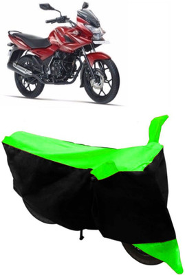 DeepShakshi AUTOMOTIVE Waterproof Two Wheeler Cover for Bajaj(Discover 150 f, Green)