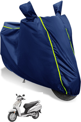 Auto Hub Waterproof Two Wheeler Cover for Honda(Activa 125, Multicolor)