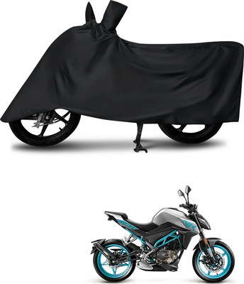 DeepShakshi AUTOMOTIVE Waterproof Two Wheeler Cover for CFMoto(300NK, Black)