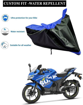 CODOKI Waterproof Two Wheeler Cover for Suzuki(Gixxer SF 150, Blue)