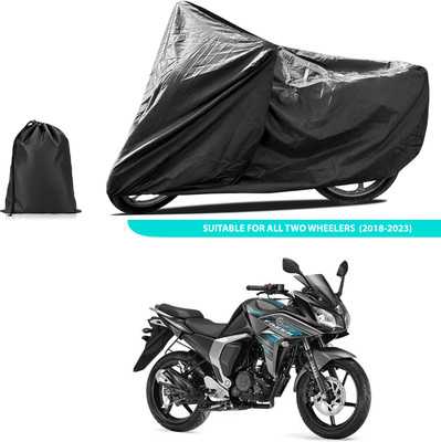 CODOKI Two Wheeler Cover for Yamaha(Fazer-FI BS6, Black)