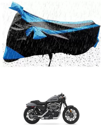 RONISH Waterproof Two Wheeler Cover for Indian(Roadster, Blue)