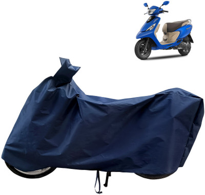 Horseyaart Waterproof Two Wheeler Cover for TVS(Scooty Zest 110, Blue)