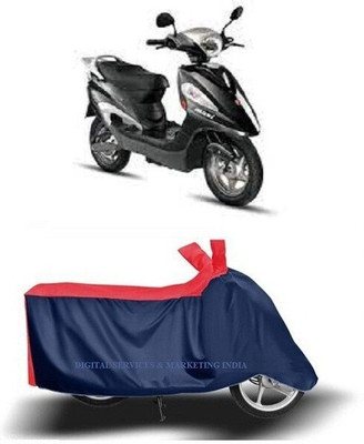 DeepShakshi AUTOMOTIVE Waterproof Two Wheeler Cover for Hero Electric(Electric Maxi, Blue)