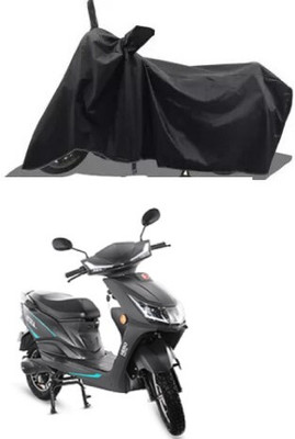 Tritika Waterproof Two Wheeler Cover for Hero(Electric Atria, Black)