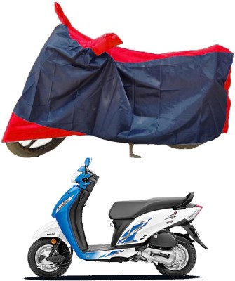 Mdstar Waterproof Two Wheeler Cover for Honda(Activa i, Red, Blue)