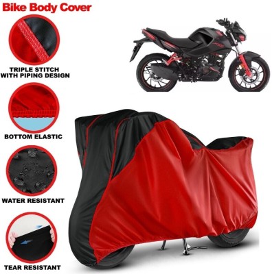 Grizzly Two Wheeler Cover for Hero(Xtreme 160 R, Black, Red)