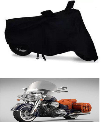 THE REAL ARV Waterproof Two Wheeler Cover for Indian(Chief Vintage, Black)