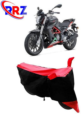 RRZ Waterproof Two Wheeler Cover for Benelli(TNT 25, Black, Red)
