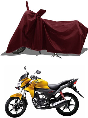 smwzxyu Waterproof Two Wheeler Cover for Honda(CB Twister, Maroon)