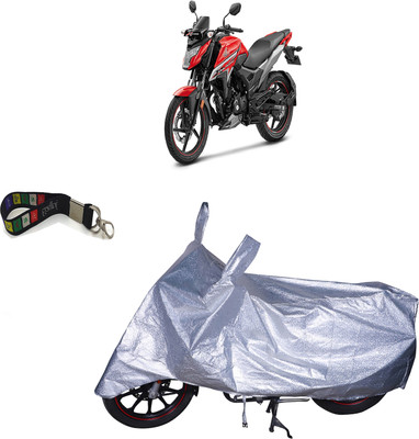 UKIGAL Waterproof Two Wheeler Cover for Honda(X-Blade, Silver)