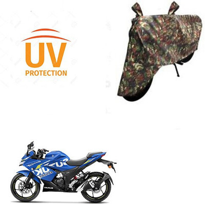 DeepShakshi AUTOMOTIVE Waterproof Two Wheeler Cover for Suzuki(Bandit, Multicolor)