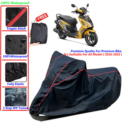 SThanaveX Waterproof Two Wheeler Cover for Hero(Maestro Edge, Black)
