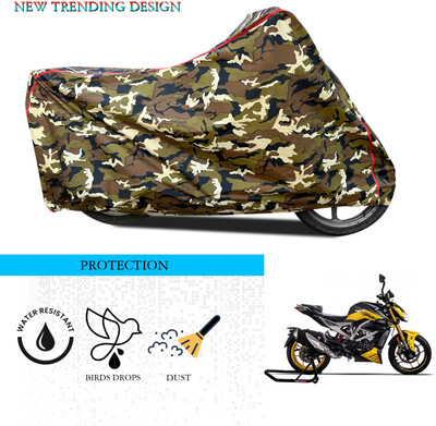 ANTHUB Waterproof Two Wheeler Cover for TVS(Apache RTR 310, Multicolor)