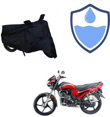 DeepShakshi AUTOMOTIVE Waterproof Two Wheeler Cover for Honda(Passion, Black)
