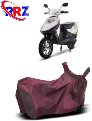 RRZ Waterproof Two Wheeler Cover for Hero(Electric, Maroon)