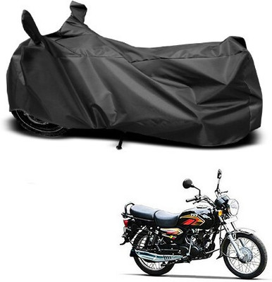 DeepShakshi AUTOMOTIVE Waterproof Two Wheeler Cover for TVS(Max 4R, Black)