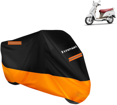 Horseyaart Waterproof Two Wheeler Cover for Suzuki(Access SE, Orange)