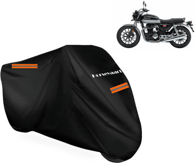 Horseyaart Waterproof Two Wheeler Cover for Honda(Hness CB350, Black)