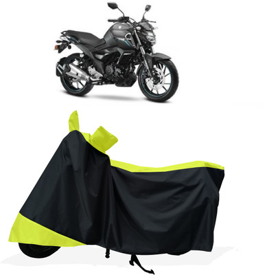 Tricway Two Wheeler Cover for Yamaha(FZ-Fi Version 3.0, Yellow)