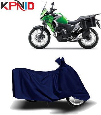 KPIND Waterproof Two Wheeler Cover for Kawasaki(Versys-X 300, Blue)